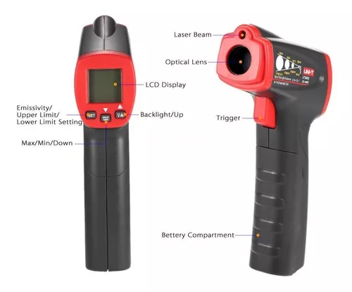 Uni-t Termometro Pirómetro Laser Uni-t Ut300s Temperatura