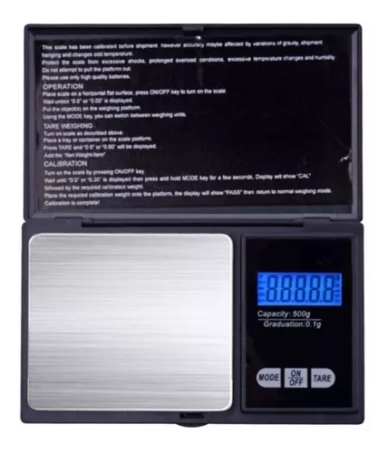1000g / 0,1g Balanza Pesa Bascula Bolsillo, Joyería