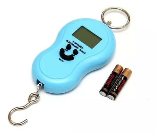 Pesa Bascula Balanza Viajera Digital Portátil