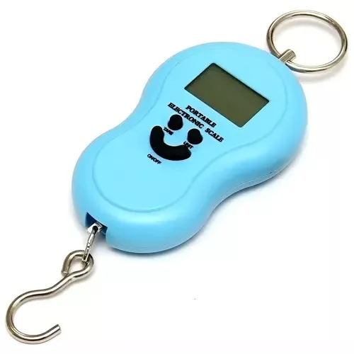 Pesa Bascula Balanza Viajera Digital Portátil