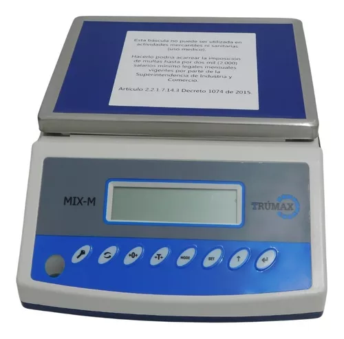 Balanza De Precision Mix M Solo Peso 1500g X 0,1g Trumax