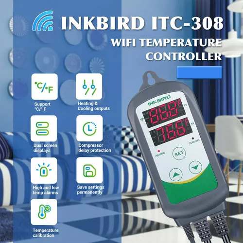 Termostato De Aplicación Con Controlador De Temperatura