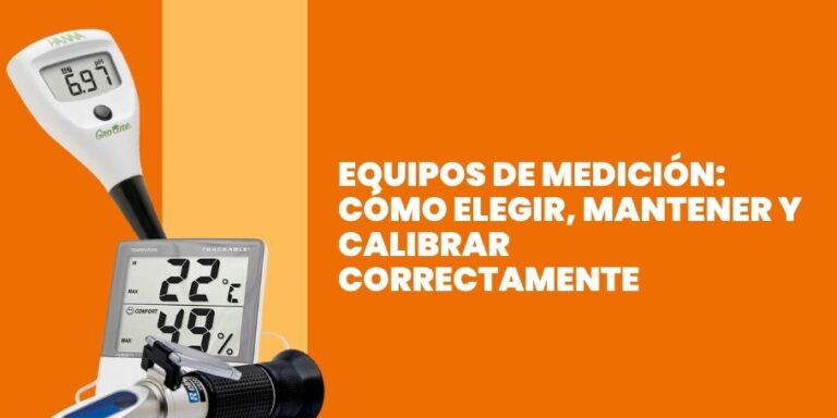 calibración de equipos